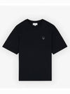 Bold Fox Head Patch Oversized Short Sleeve T-Shirt Black - MAISON KITSUNE - BALAAN 2