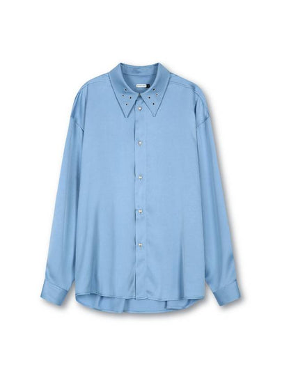 QS Eyelet Shirt Sky Blue - YOUCHE PRET A PORTER - BALAAN 2