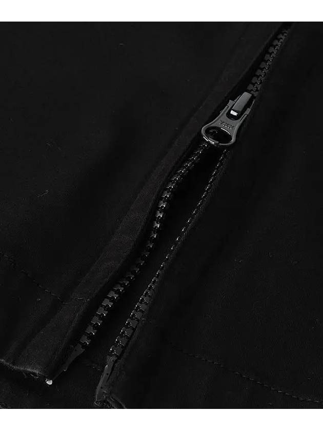 Two-pocket Overshirt Zip-up Jacket Black - STONE ISLAND - BALAAN 7