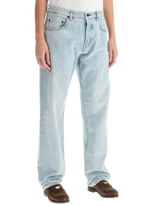 Women's Cotton Jeans Blue - MIU MIU - BALAAN 3