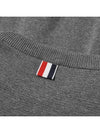 4 Bar Armband Milano Stitch Knit Top Mid Grey - THOM BROWNE - BALAAN 3