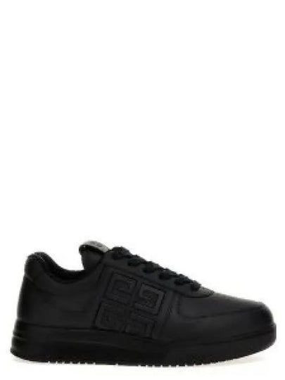 G4 Logo Calfskin Low Top Sneakers Black - GIVENCHY - BALAAN 2