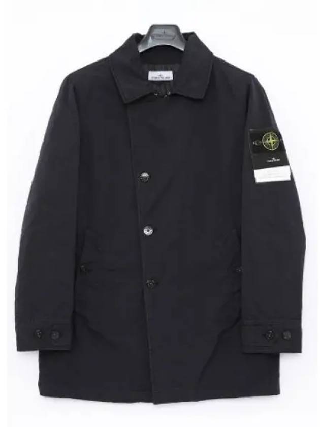 Wappen Patch Single Breasted Jacket Navy - STONE ISLAND - BALAAN 2