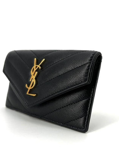 Envelope zipper card wallet - SAINT LAURENT - BALAAN 2