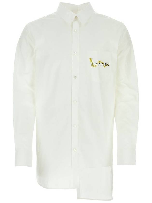 Long Sleeve Shirt RMSI00135600P24 01 White - LANVIN - BALAAN 2