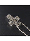 Women Damiani 20073459 18K White Gold 0 42 Carat Diamond Ruby Belle Epoque Necklace gt Gangbuk used luxury goods - DAMIANI - BALAAN 9