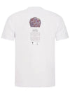 Men's Archivio Logo Short Sleeve T-Shirt White - STONE ISLAND - BALAAN 4