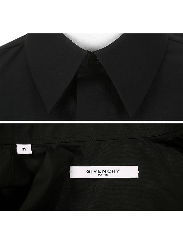 6035 667 001 Portrait Printing Black Turban Shirt Button closure will fit the portrait perfectly - GIVENCHY - BALAAN 4