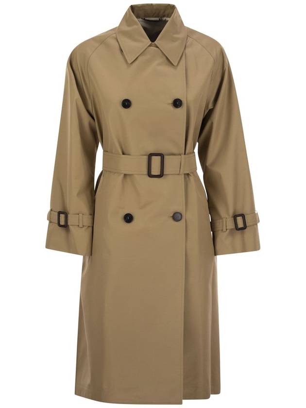 CANASTA - Reversible gabardine drip-proof trench coat - WEEKEND MAX MARA - BALAAN 1