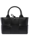 Candy Acro Intrecciato Tote Bag Black - BOTTEGA VENETA - BALAAN 3