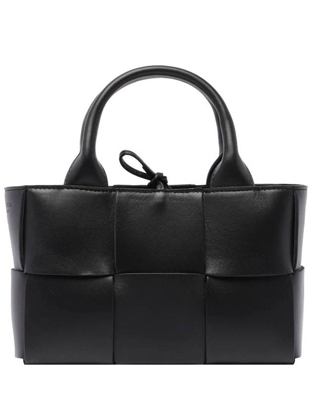 Candy Acro Intrecciato Tote Bag Black - BOTTEGA VENETA - BALAAN 3