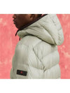 HONOVA NR 02 Hooded Down Jacket Beige Gray - PEUTEREY - BALAAN 4