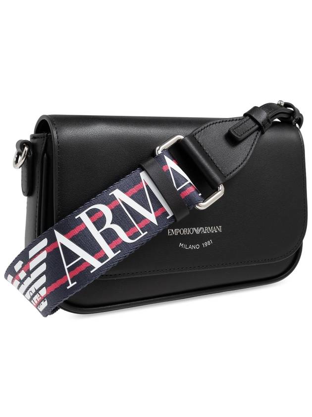 Emporio Armani Shoulder Bag With Logo, Women's, Black - EMPORIO ARMANI - BALAAN 4