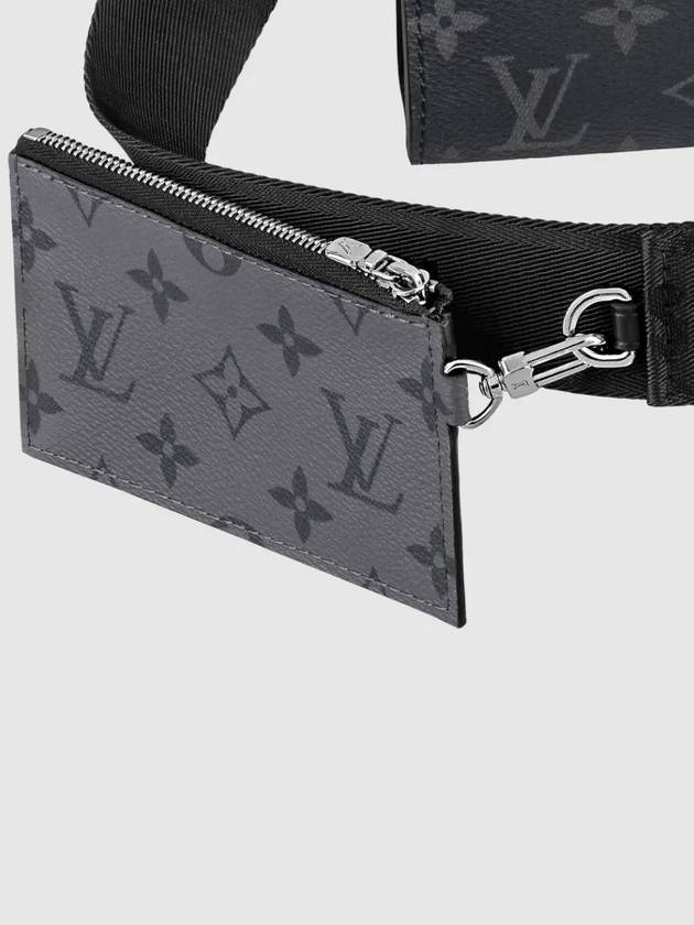 Gaston Wearable Long Wallet Black - LOUIS VUITTON - BALAAN 3