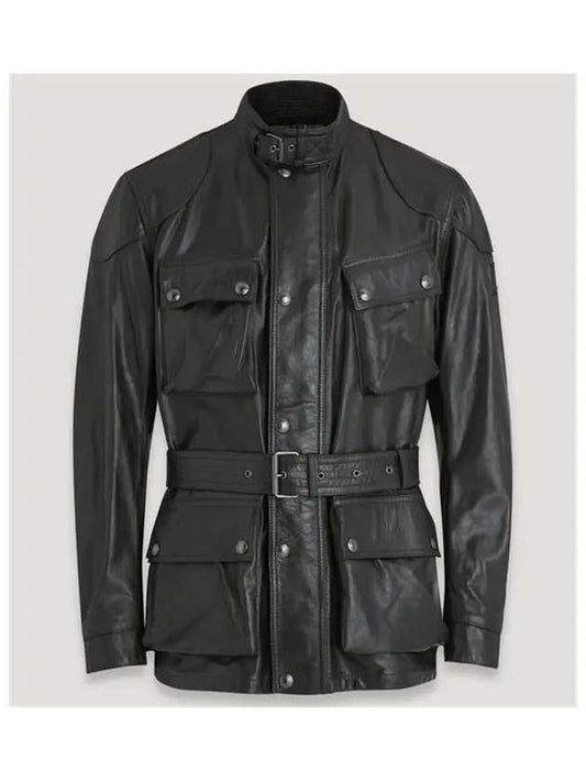 Men's Trialmaster Trialmaster Panther Jacket Black - BELSTAFF - BALAAN 2