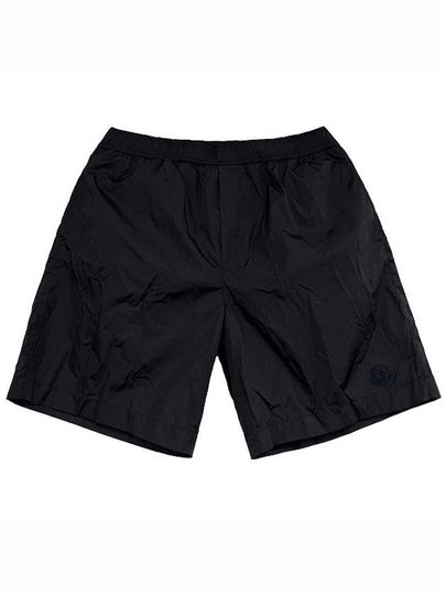 Logo Swim Shorts Black - MONCLER - BALAAN 2