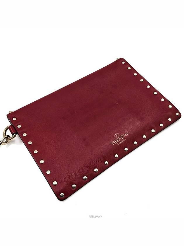 Rockstud strap clutch - VALENTINO - BALAAN 5