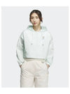 Summer Graphic Flower Logo Crop Windbreaker Dash Green - ADIDAS - BALAAN 2