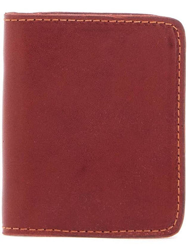 elegant red kangaroo leather wallet with card slots - GUIDI - BALAAN 1