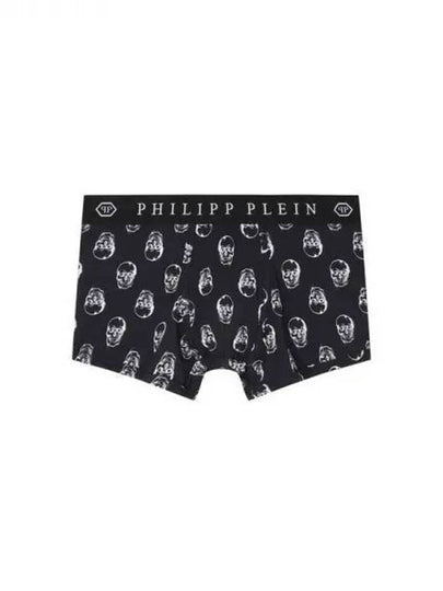 MUY0282 Skull Boxer Briefs Black PTE003N 0201 - PHILIPP PLEIN - BALAAN 2