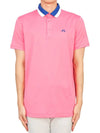 Golf Wear Benji Men s Collar Short Sleeve T Shirt GMJT08409 S098 - J.LINDEBERG - BALAAN 2