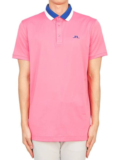 Golf Wear Benji Men s Collar Short Sleeve T Shirt GMJT08409 S098 - J.LINDEBERG - BALAAN 2