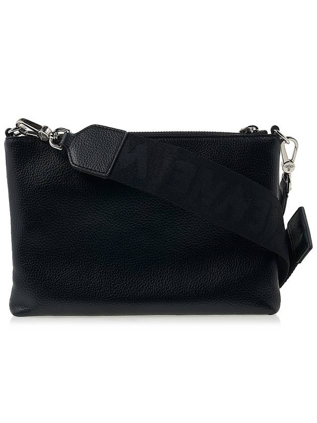 Penny Logo Zipper Cross Bag Black - VIVIENNE WESTWOOD - BALAAN 4