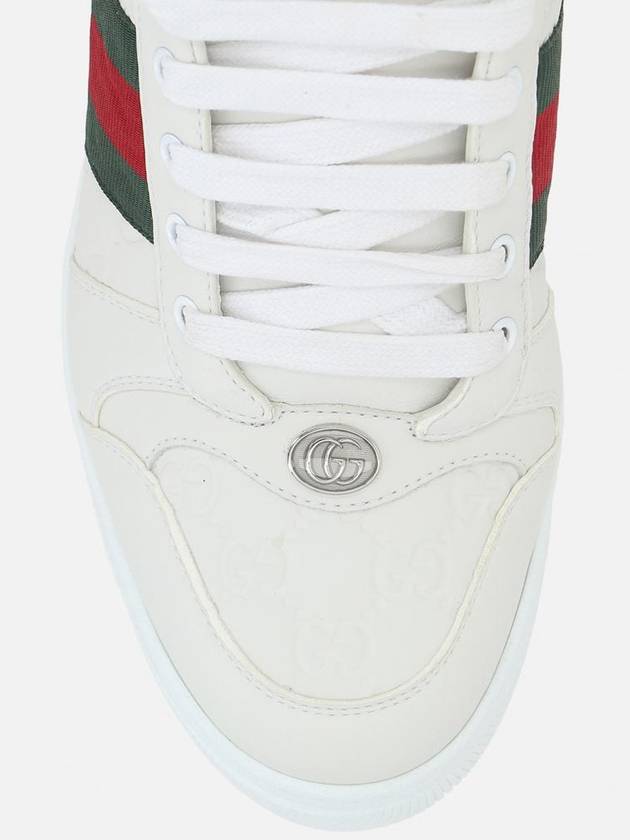 Screener Low Top Sneakers White - GUCCI - BALAAN 5