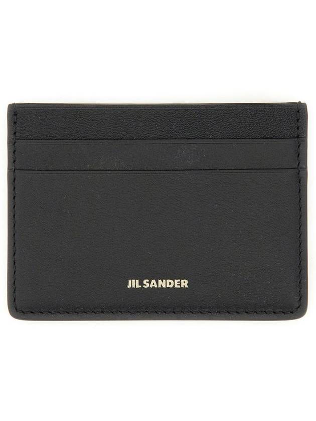 Logo Card Wallet Black - JIL SANDER - BALAAN 2