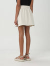 Nettuno Side Slit Nylon A-line Skirt Ivory - MAX MARA - BALAAN 3