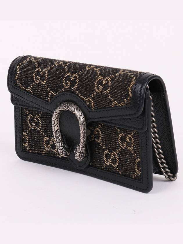 Dionysus black super mini chain bag 476432 - GUCCI - BALAAN 3