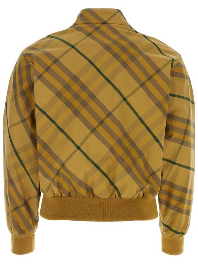 Check Bomber Jacket Yellow - BURBERRY - BALAAN 3