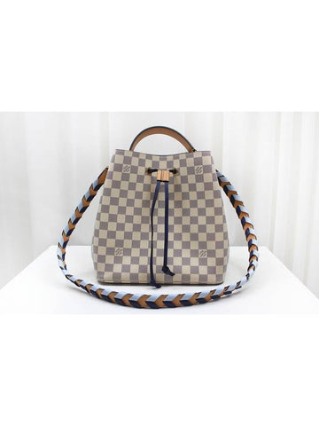 Damier Azur Neonoe Bucket Shoulder Bag N50042 - LOUIS VUITTON - BALAAN 1