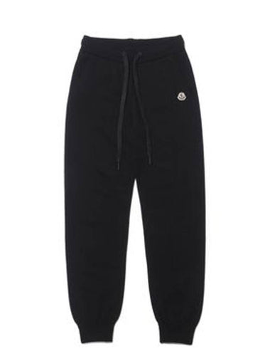 Training Jogger Pants 9L00001 M1131 999 Black - MONCLER - BALAAN 1