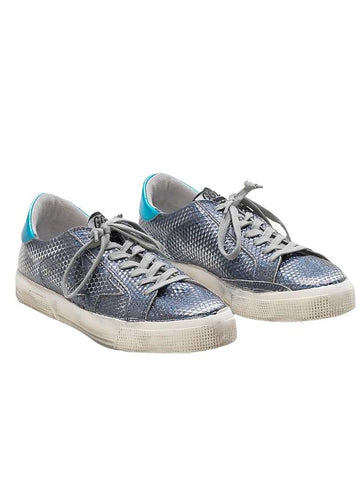 May Metal Low Top Sneakers Silver - GOLDEN GOOSE - BALAAN 1