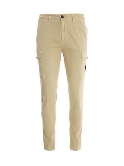 Waffen Patch Cargo Straight Pants Beige - STONE ISLAND - BALAAN 2