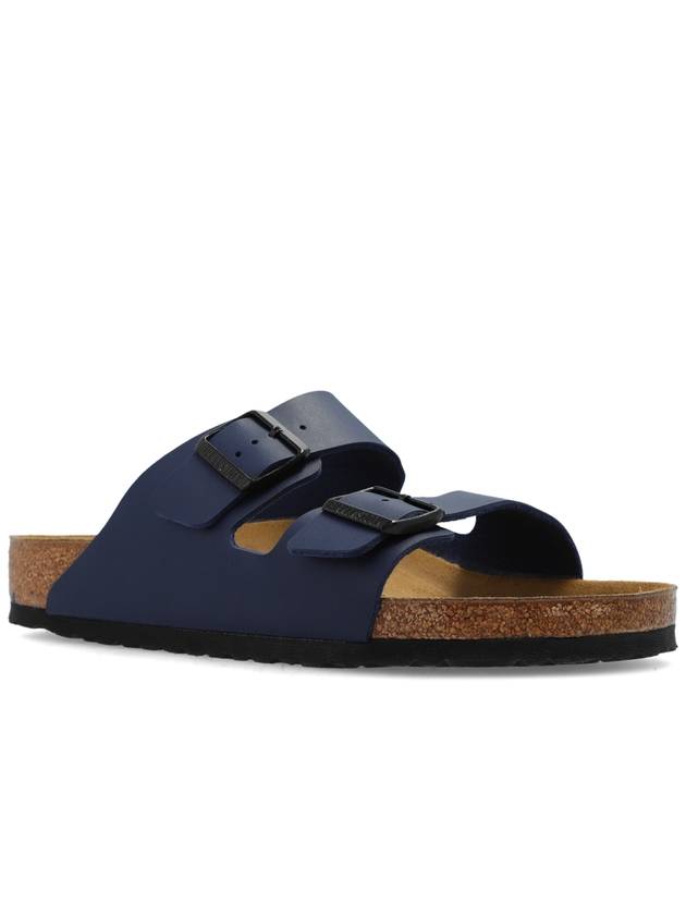 Birkenstock ‘Arizona BS’ Slides, Men's, Navy Blue - BIRKENSTOCK - BALAAN 4