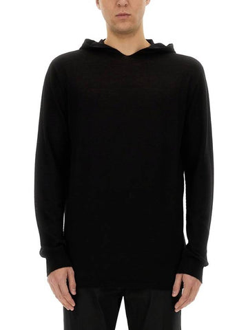 WOOL SWEATSHIRT - RICK OWENS - BALAAN 1