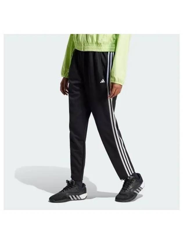 Train Essentials Aeroready 3S Track Pants Black - ADIDAS - BALAAN 2