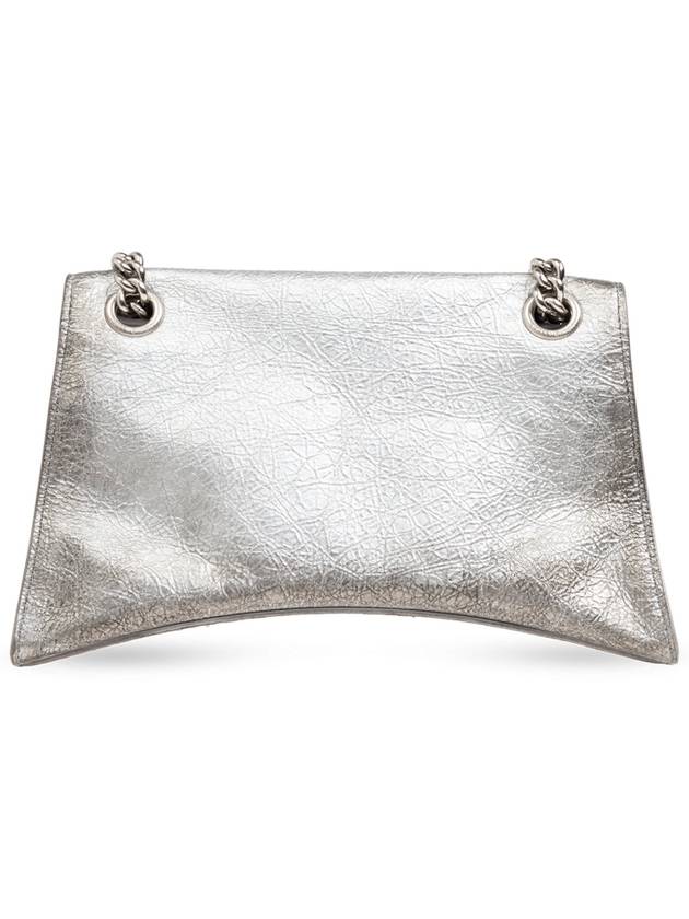 Balenciaga Shoulder Bag Crush By Balenciaga, Women's, Silver - BALENCIAGA - BALAAN 3