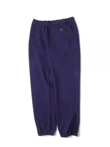 Zipped Sweat Pant Purple MR303 zipup sweat pants - NEEDLES - BALAAN 1