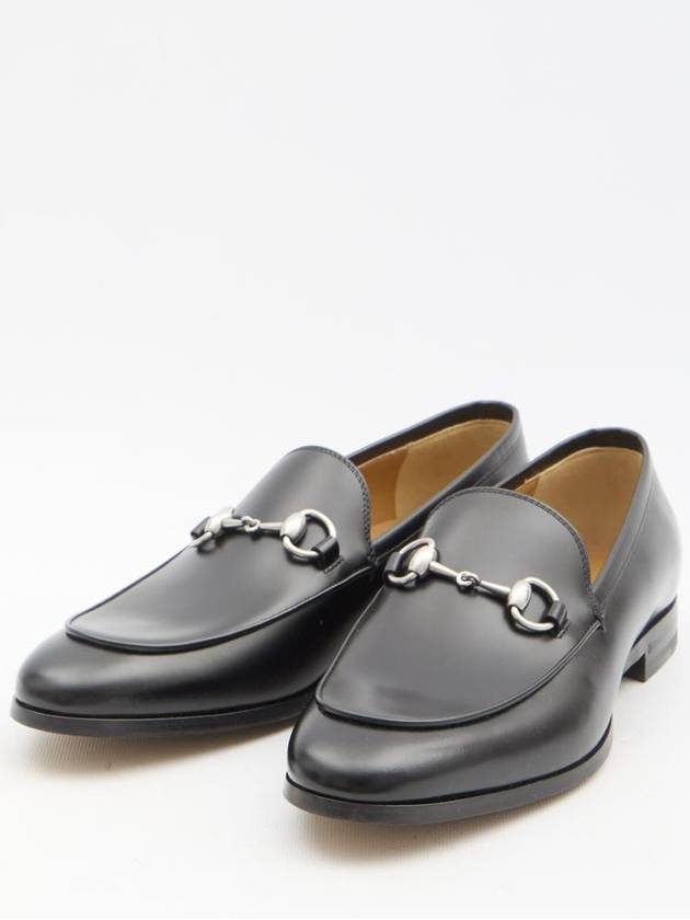 Men's Horsebit Leather Loafer Black - GUCCI - BALAAN 3