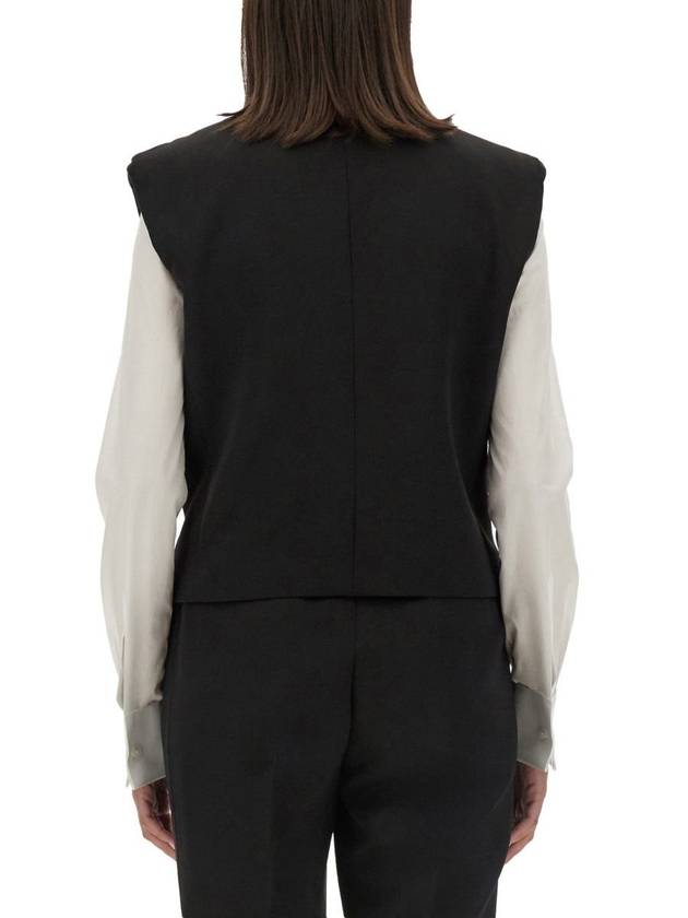 Dolce & Gabbana Double-Breasted Sleeveless Jacket - DOLCE&GABBANA - BALAAN 3