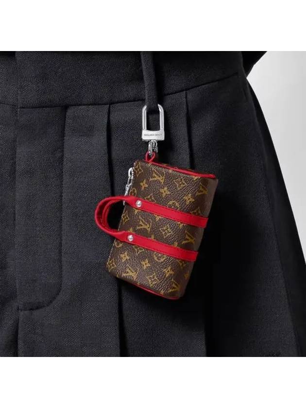 LV Colormania Mini Keepall Pouch  Key Holder Brown - LOUIS VUITTON - BALAAN 2