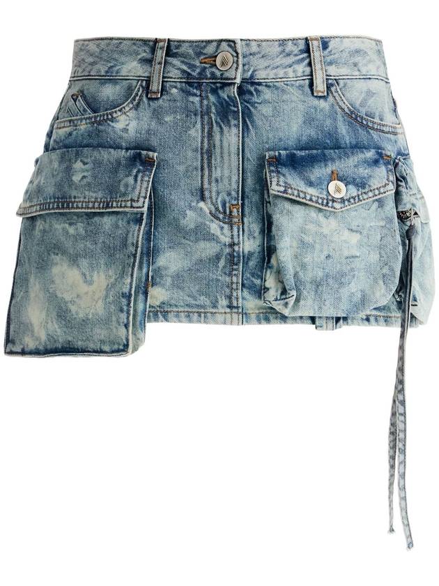 denim fay mini skirt - THE ATTICO - BALAAN 1