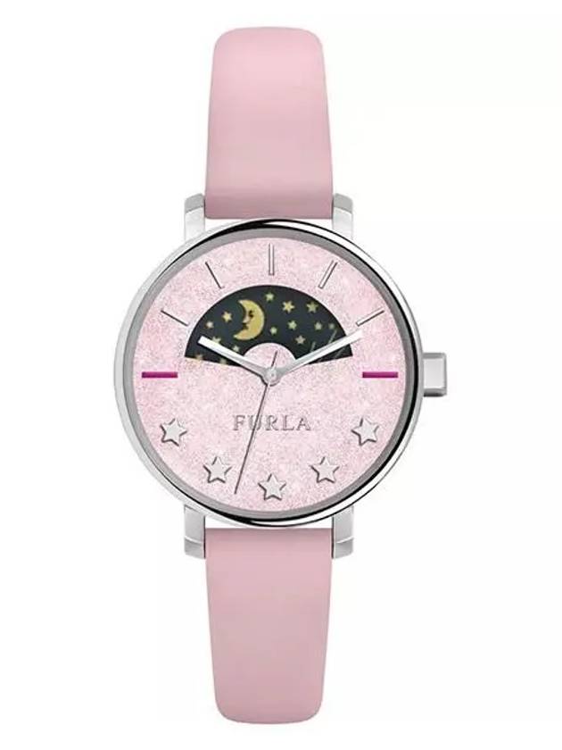 Camellia Pink Leather Women s Watch R4251118507 - FURLA - BALAAN 1