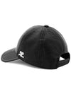 Reedition Vinyl Ball Cap Black - COURREGES - BALAAN 4