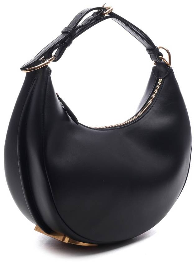 Fendigraphy Small Hobo Shoulder Bag Black - FENDI - BALAAN 4