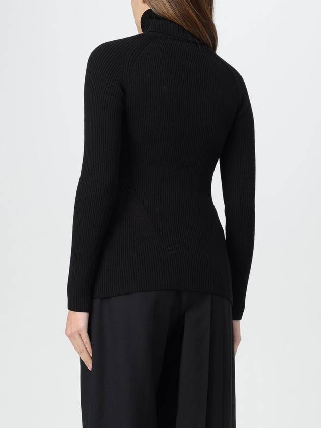 Ribbed knit turtleneck black - JUNYA WATANABE - BALAAN 4