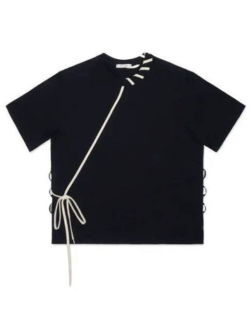 U lace t shirt black cream LACED BLACKCREAM - CRAIG GREEN - BALAAN 1